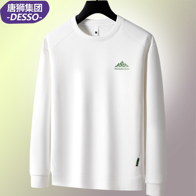 唐狮集团DESSO男士圆领加绒卫衣