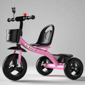 小车车儿童可骑婴幼儿车子可坐骑三轮车两三岁宝宝骑 手推车脚踏