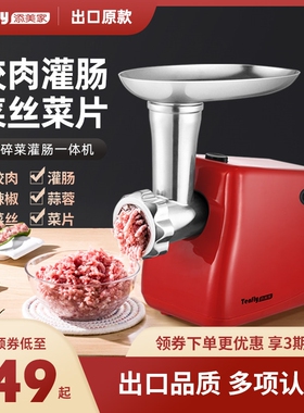 Tenfly添美家绞肉机家用电动香肠
