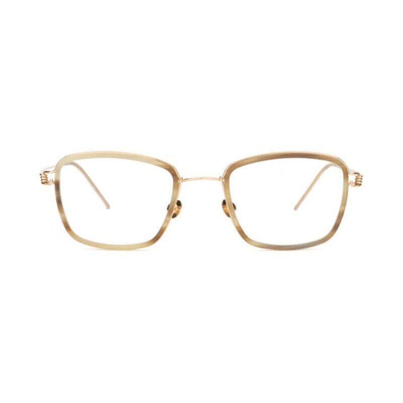 LINDBERG林德伯格K金眼镜框纯手工高端牛角近视眼镜架镜片ERIC