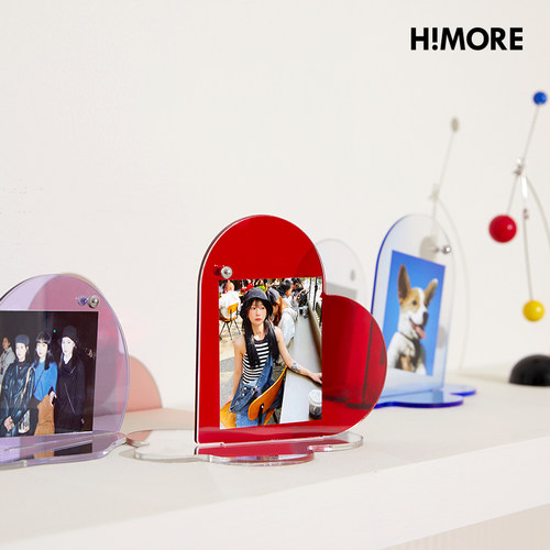 himore海马体3寸相框亚克力摆台