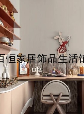 现代简约样板间女孩房软装摆件售楼处儿童房书桌创意搭配装饰品