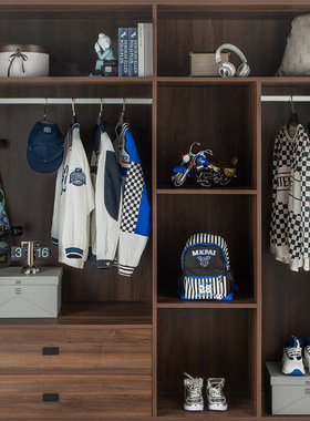 青少年运动滑板摆件样板间男孩儿童房衣帽间饰品衣柜展厅衣服软装