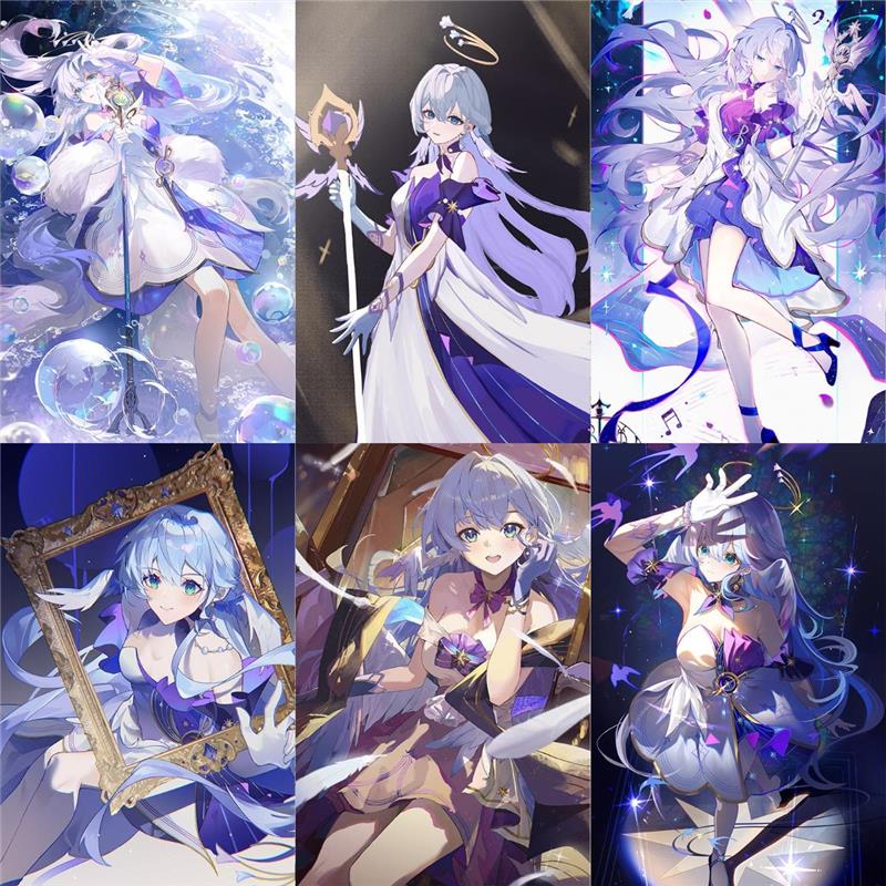 星穹铁道知更鸟人物定制海报墙贴动漫二次元女孩子宿舍床头装饰画