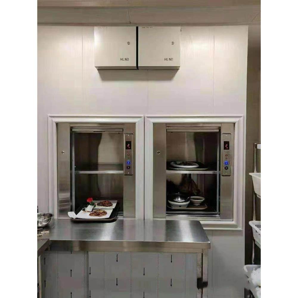 酒店传菜电梯饭店传菜机升降机2层厨房上菜机提升机窗口式小型梯