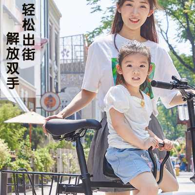 折叠电动自行车快拆免安装后置车篮车筐书包车篮筐子后车篓菜篮筐