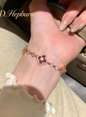 A.DHepburn四叶草手链高级感女