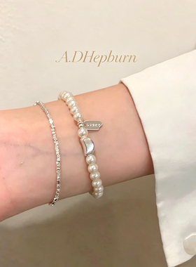 A.DHepburn珍珠手链2026新款轻奢