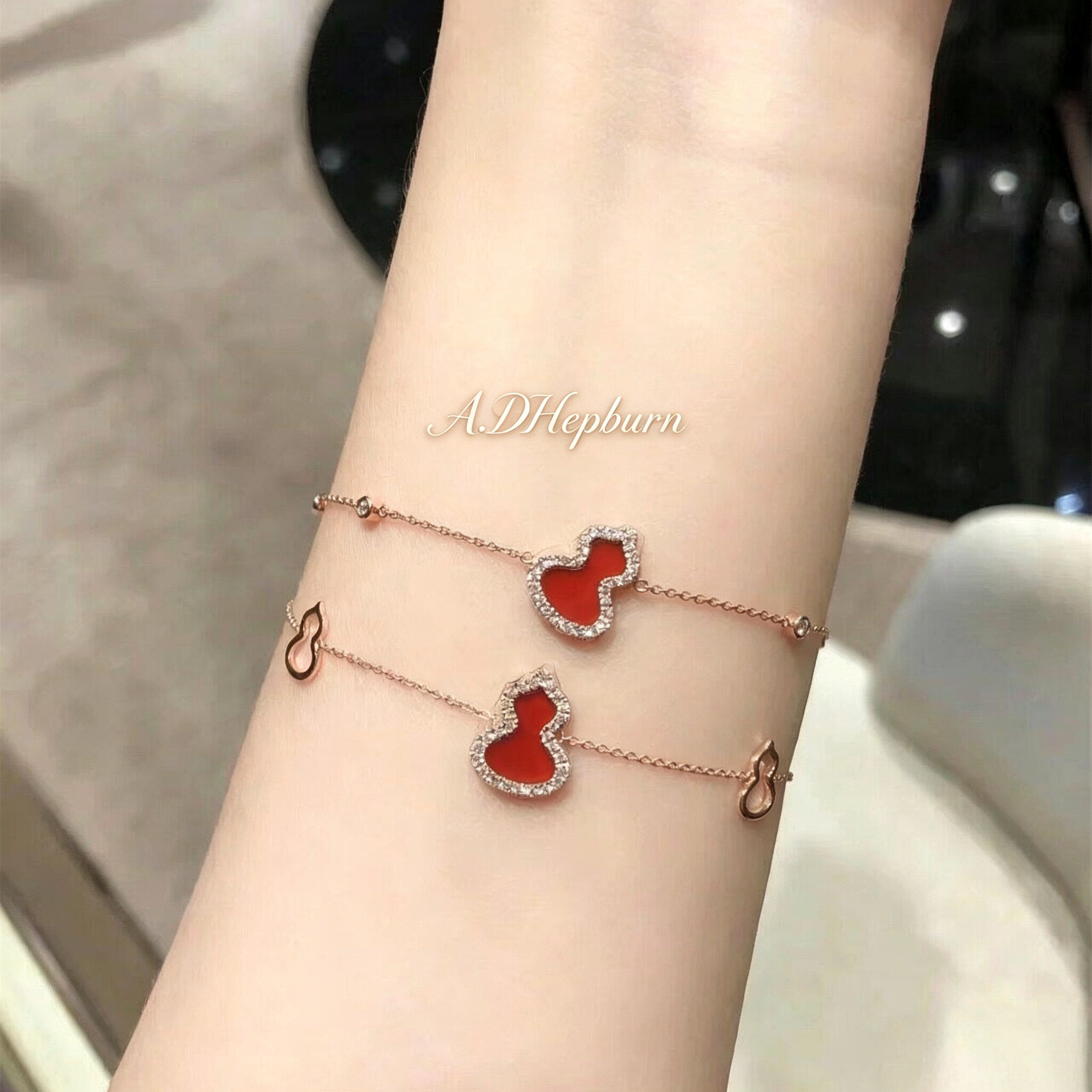 A.DHepburn麒麟葫芦多宝手链