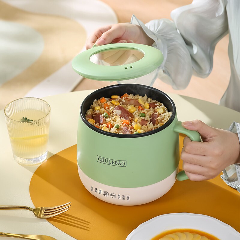 厨乐煲智能小型电饭煲多功能单人火锅迷你电饭锅宿舍煮饭锅煮面小