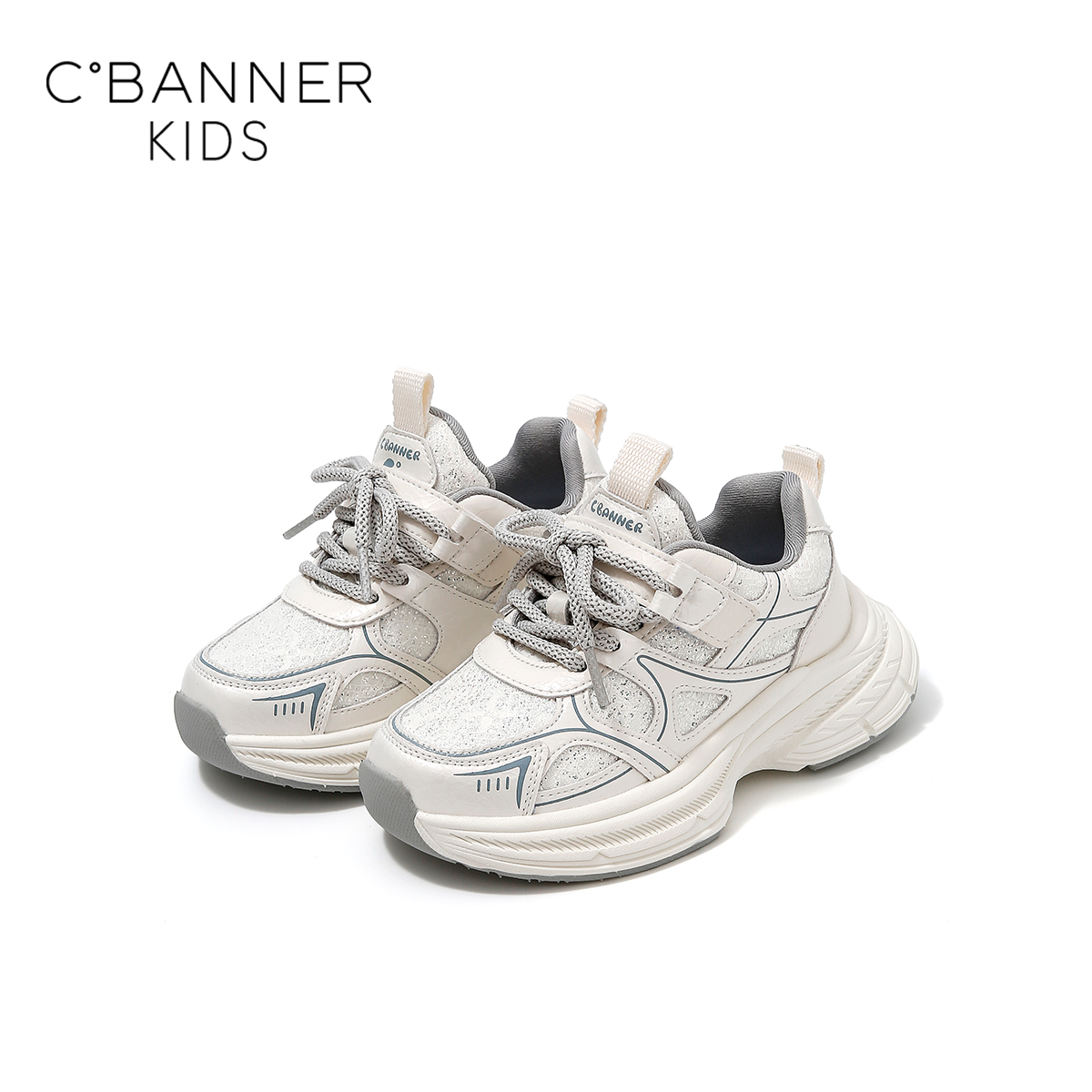 千百度女童运动鞋2025春秋新款