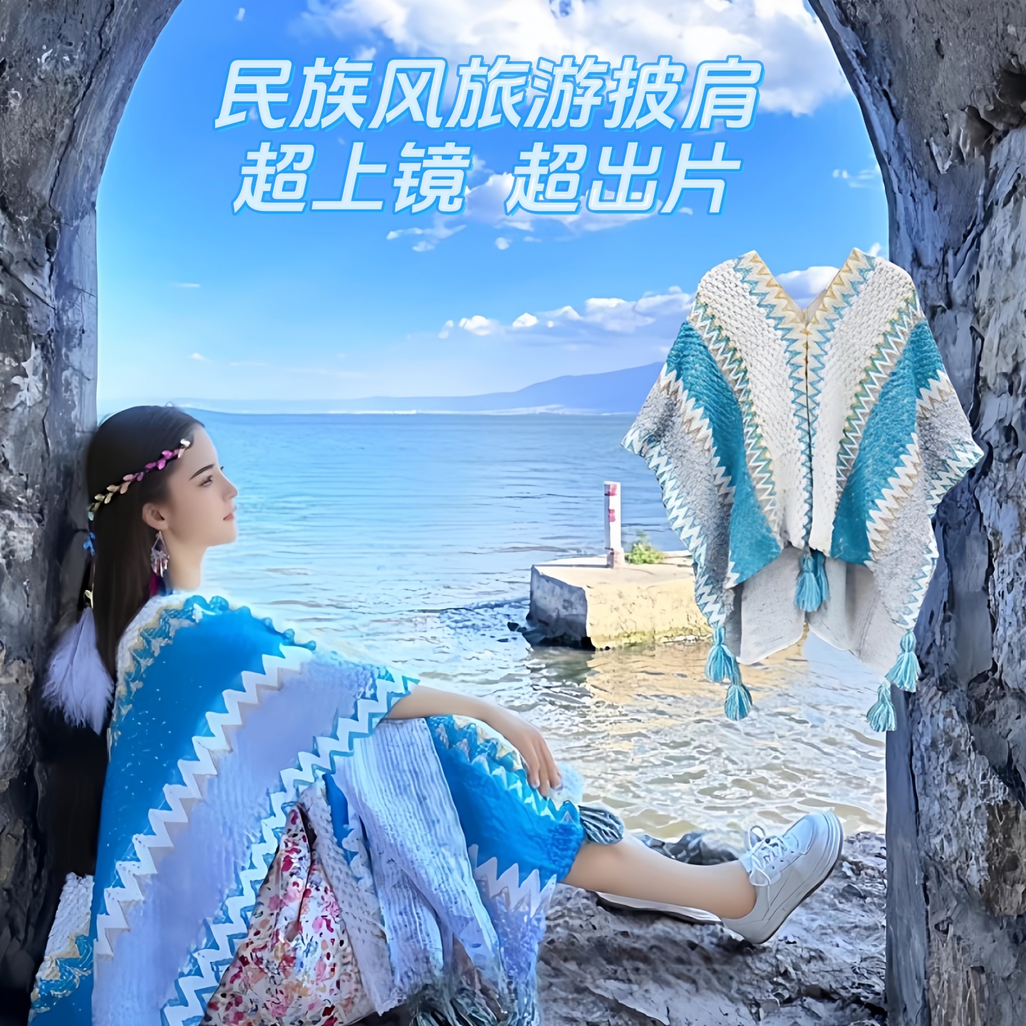 2025年新款披肩网红民族风披肩