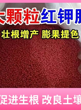 俄罗斯农用型钾肥种花种菜肥料有机肥氮磷钾颗粒蔬菜通用型红色肥