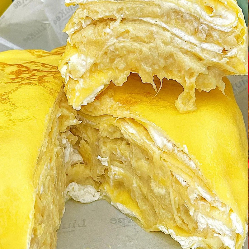 动物奶油千层蛋糕榴莲千层蛋糕爆浆甜品动物奶油生日蛋糕新鲜网红