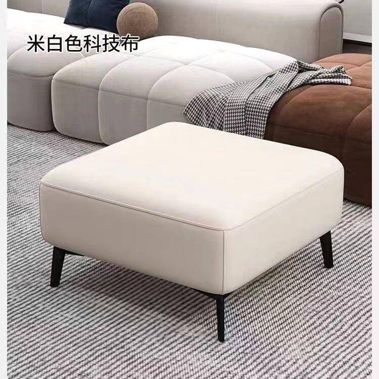 贵妃椅加长凳轻奢极简沙发脚踏凳科技布拼接门口换鞋凳客厅贵妃沙