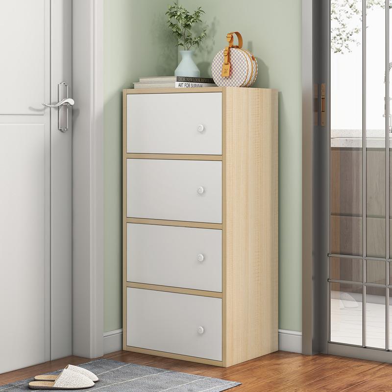 小型窄款多层鞋柜家用门口客厅收纳柜简约现代省空间防尘好看鞋架