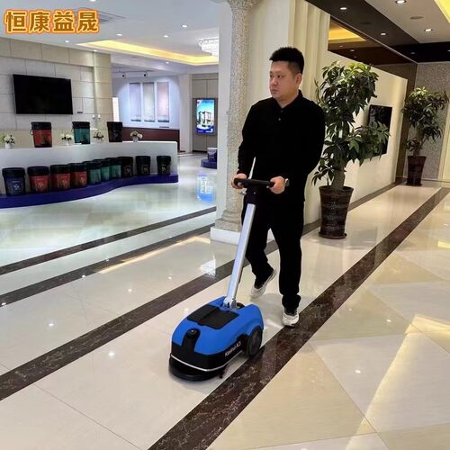 前进后退洗地机商用餐厅