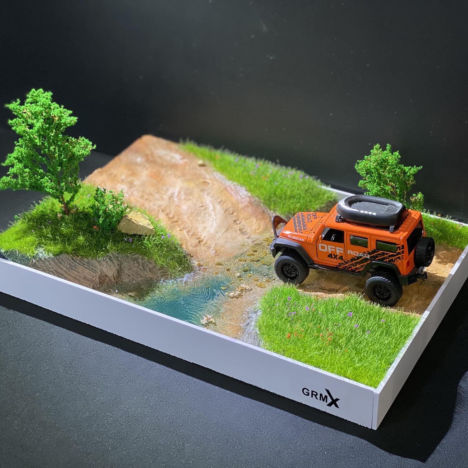 GRX模型场景手工制作仿真沙盘