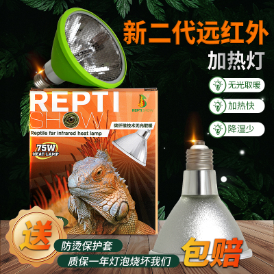 爬宠加热灯鬃狮蜥全光谱uva灯