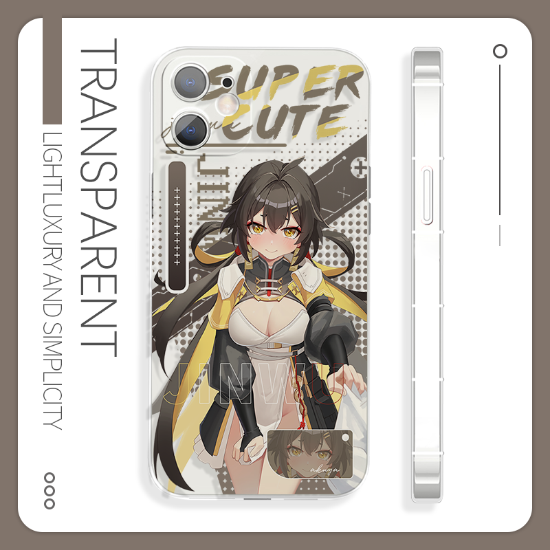 硅胶二次元苹果vivo华为oppo红米