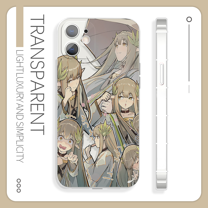 明日方舟趣味搞怪的缪尔塞斯苹果13手机壳二次元适用于14pro小米12oppoa59红米k60荣耀70iQOO12华为mate60pro