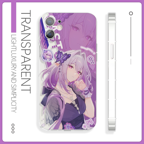 星穹铁道遐蝶苹果18pro手机壳新款OPPOreno16红米k90适配vivoy500荣耀400小米17max硅胶iQOO13三星s26一加ACE