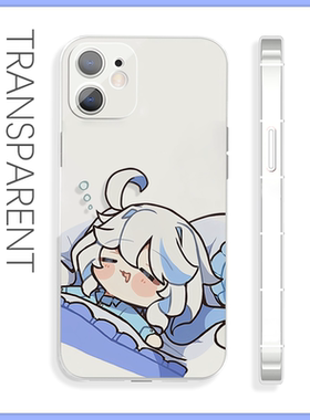 可爱搞怪芙宁娜苹果16手机壳硅胶二次元xs小米15一加13vivos20适用于iQOOz9魅族21红米k80至尊版oppok11x真我