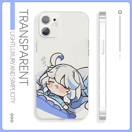 可爱搞怪芙宁娜苹果16手机壳硅胶二次元xs小米15一加13vivos20适用于iQOOz9魅族21红米k80至尊版oppok11x真我