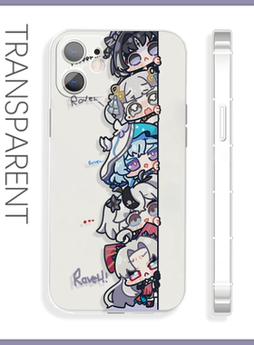 鸣潮卡通搞怪苹果17手机壳13硅胶16pro华为p80小米15荣耀play8t红米k90适配vivox70魅族22三星s24真我iQOOz11