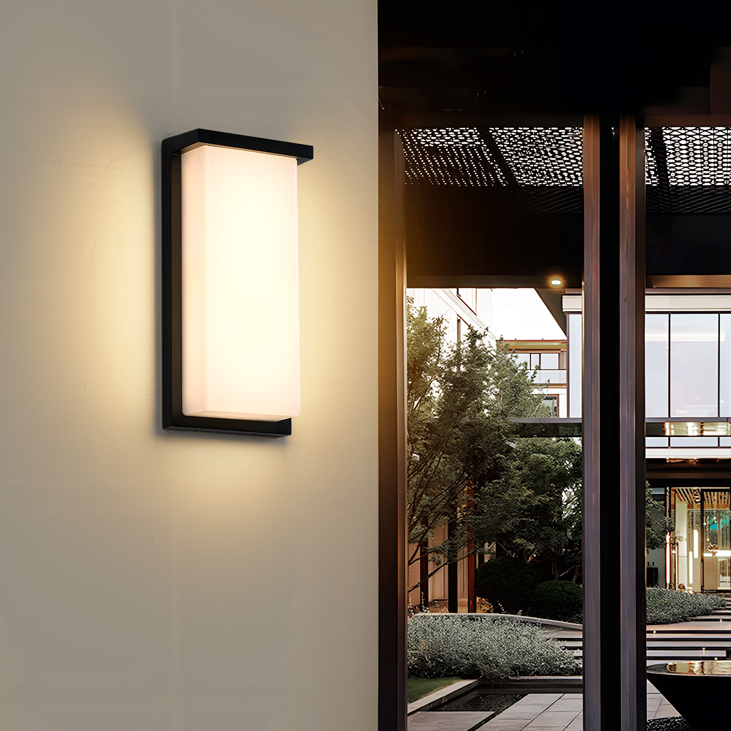 户外壁灯防水别墅庭院花园露台温室室外阳台大门围墙柱子超亮灯