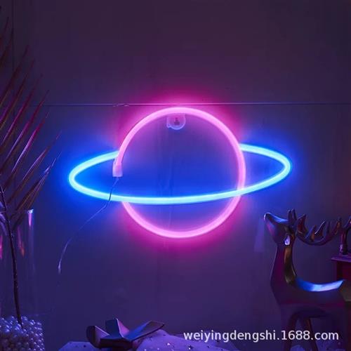 新款霓虹造型灯家居温馨装饰灯表白求婚惊喜拍照道具节日彩灯