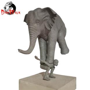 仿真家禽仿真牛动物模型大型动物猪模型园林户外摆件厂家