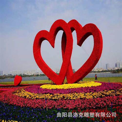 玻璃钢love雕塑喷漆雕塑商场网红打卡爱心雕塑广场工艺品雕塑摆件