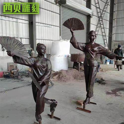 铸铜民俗文化雕塑铸铜人物雕塑铜民俗文化场景步行街广场人物摆件,商业/办公家具,雕塑,淘宝优惠券,粉丝福利购,淘宝优惠卷
