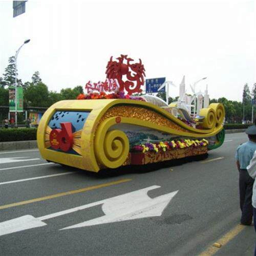 铝合金车架巡游花车电动巡游花车底盘生产巡游花车设计