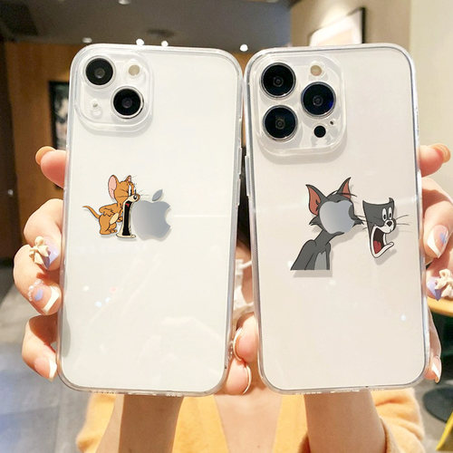 猫和老鼠透明硅胶手机壳