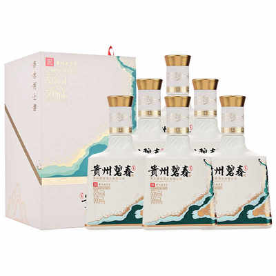 500mL*6瓶整箱酱香型白酒碧春酒