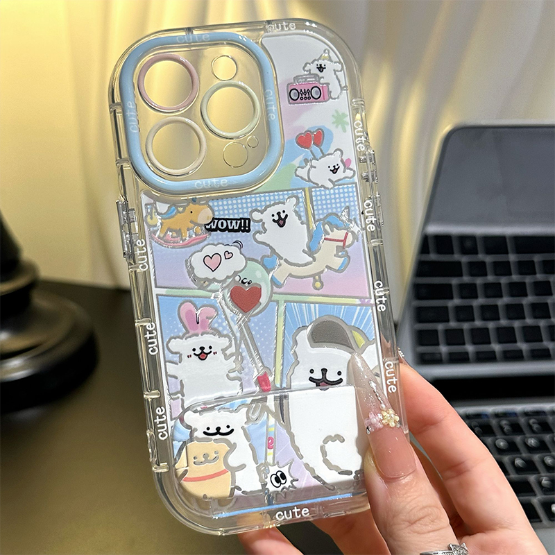 可爱wow线线条小狗新款