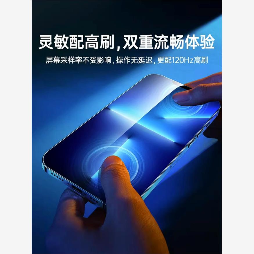 适用于16钢化膜iPhone 15 Pro Max防11全包全面屏XS覆盖Xr保护X膜14Pro屏幕保护程序12防指纹1