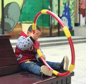 厂家呼啦圈小孩儿童男女孩小学生幼儿园专用小号海绵初学者亲子表