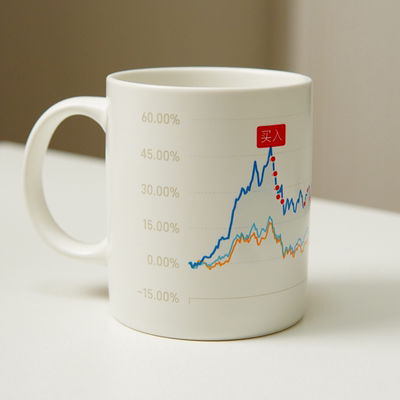 追涨杀跌杯股票杯子小瑜哥炒股杯