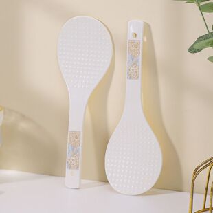 美好时光漫步饭勺清雅名媛陶瓷米饭铲景德镇瓷器盛饭勺子电饭煲用