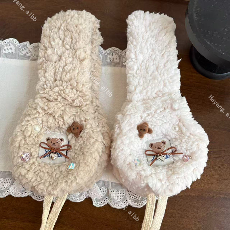 冬季韩版新款卡通小熊儿童耳罩户外保暖防寒少女毛绒护耳服饰配饰,童装/婴儿装/亲子装,耳套/耳暖,淘宝优惠券,粉丝福利购,淘宝优惠卷