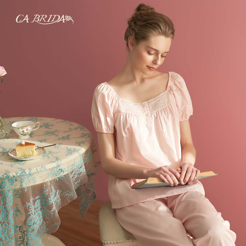 嘉德丽亚短袖睡衣套装