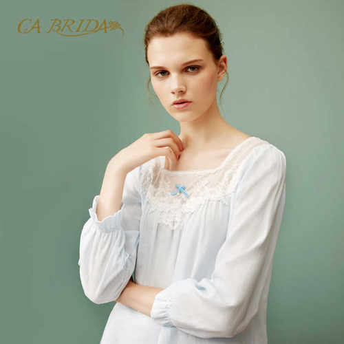 亲肤棉套装长袖睡衣四季款