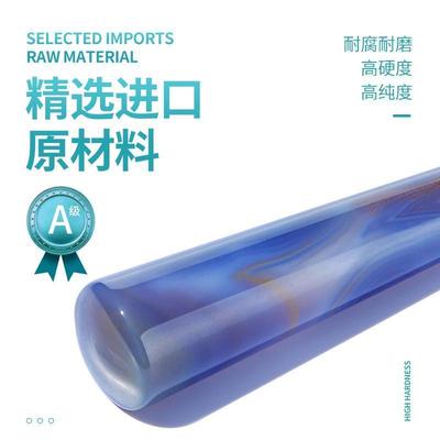 湘玻天然玛瑙研钵棒实验室用研磨器A级品组织研钵杵80 100 120mm