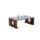 乐朴实木榻榻米茶几新中式 茶几阳台桌简约炕琴桌 飘窗桌国学桌日式