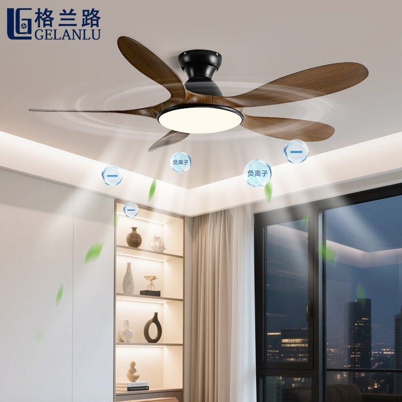 客厅吸顶吊扇灯餐厅两用电扇灯厨体电风扇灯扇房吊灯电灯有110V一