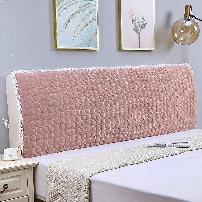 床头罩套床头套全包床头防尘罩实木皮床靠背罩1.8米1.5米床保护罩