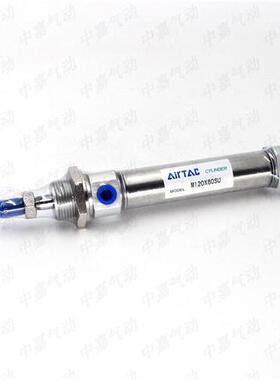 亚德客不锈钢气缸MIC/MI20*60/70/75/80/100/125/150/175X200SUCM